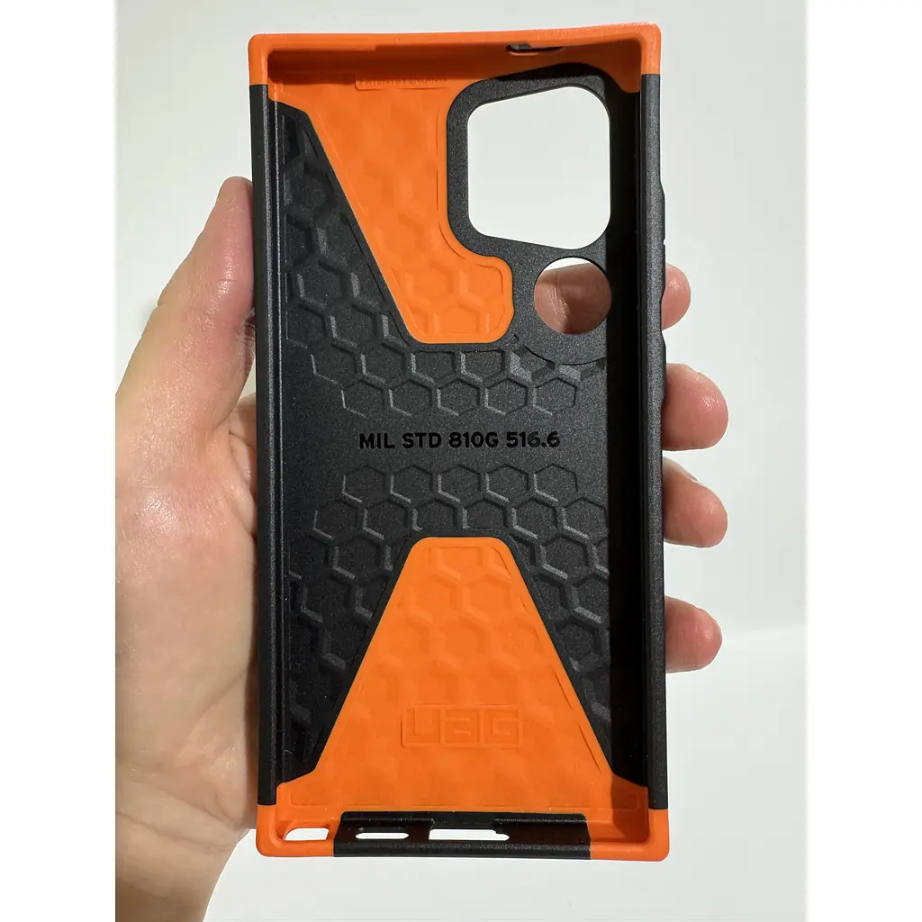 Оригинальный противоударный чехол UAG Civilian для Samsung Galaxy S24 Ultra (6.8") Olive 214439117272 - фото 9