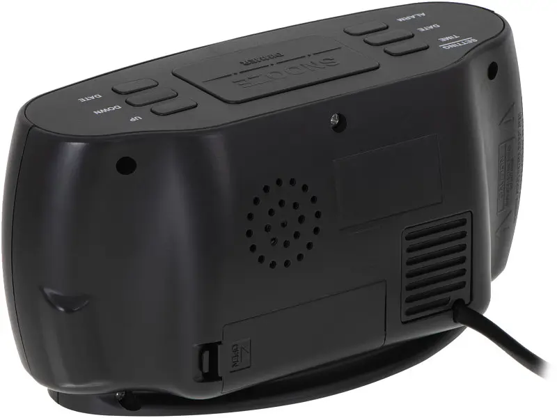 Настільний годинник Adler AD 1186 Black - фото 4