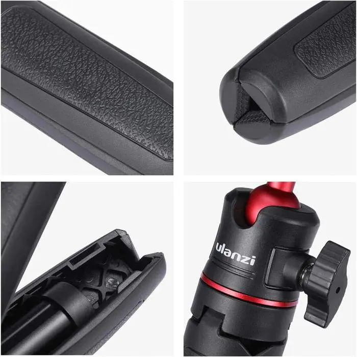 Штатив Ulanzi Vijim Xiaomini Portable and Adjustable Desktop Tripod UV-1601 MT-08 Black - фото 4