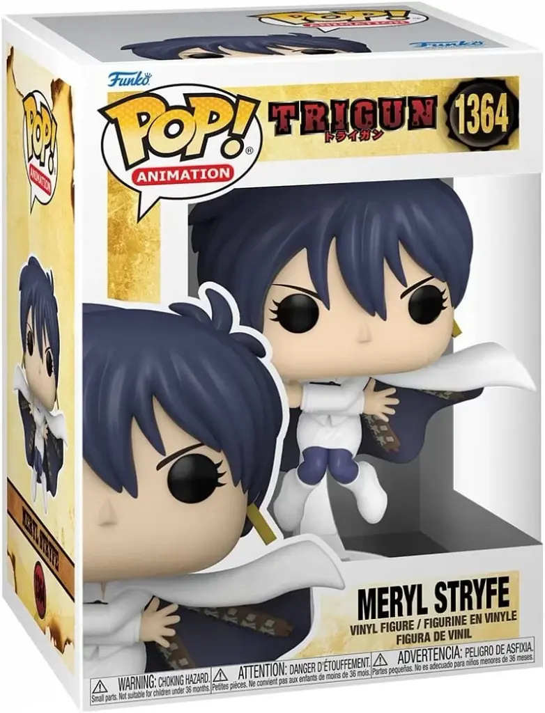 Фігурка Фанк Поп Триган Меріл Страйф Funko Pop Trigun Meryl Stryfe 10 см W T MS 1364 - фото 3