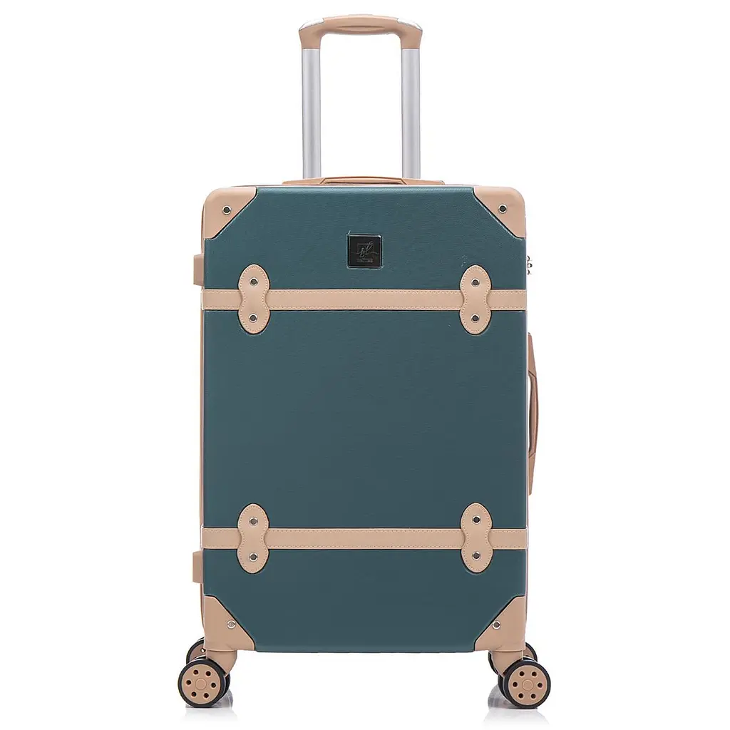 Чемодан Semi Line 20" S Green-Navy (T5838-2) - фото 2
