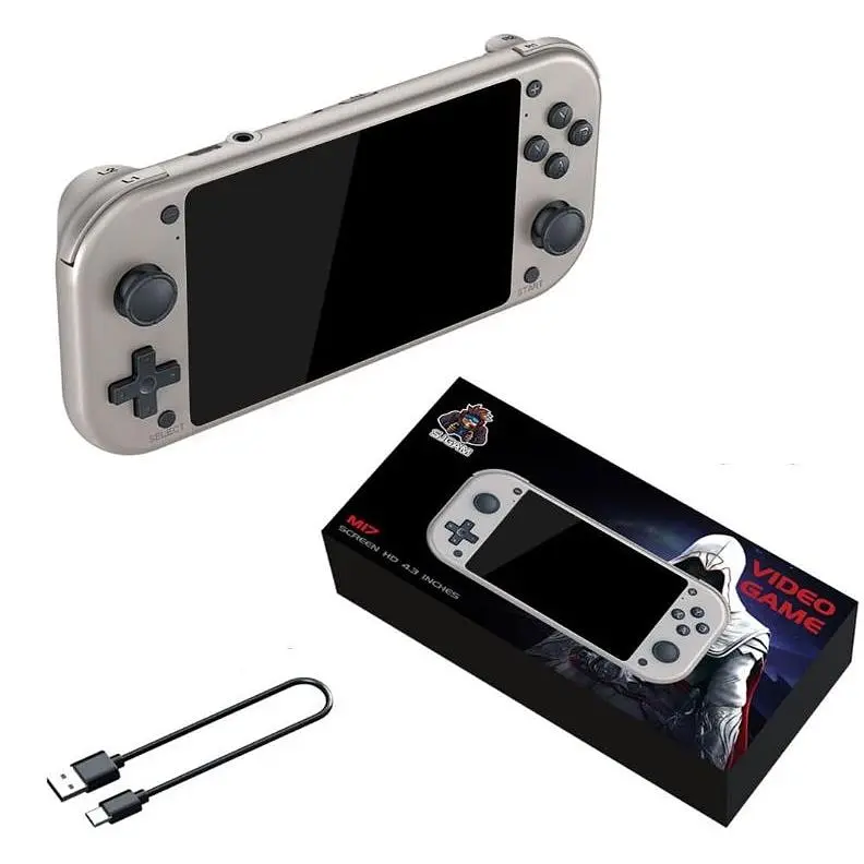 Ігрова консоль Sjgam M17 портативна з 4.3 IPS-екраном 15000+ ігор (43816-SJGAM M17_2310) - фото 3