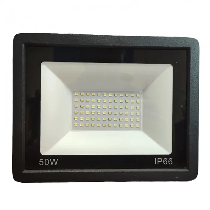 Светодиодный прожектор уличный квадратный Flood Light 50W 6500К 220V IP66 - фото 2