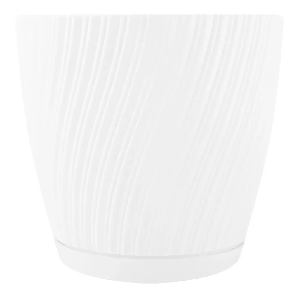 Горщик Form-Plastic Міка-15 з підставкою 1.75 л білий (4550-011) - фото 2