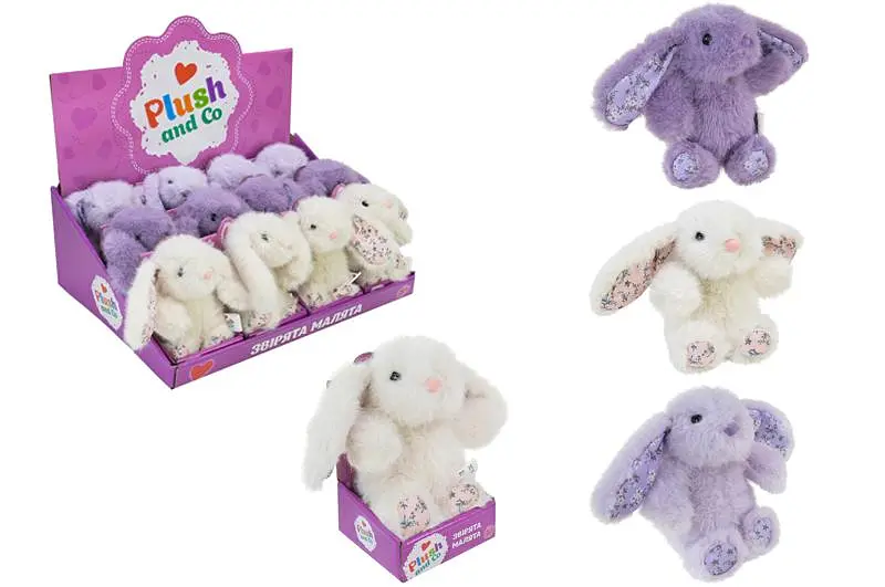 М'яка іграшка PLC25017 "13см", 12 шт. в дисплей боксі р.37,5x26,5x15см Plush and Co
