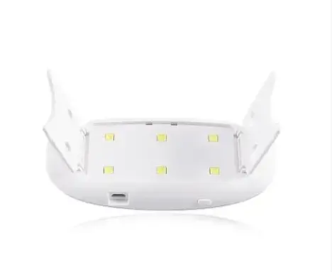 Лампа для манікюру SUN Mini UV/LED для полімеризації гелю та сушіння гель-лаку, 6W - фото 3