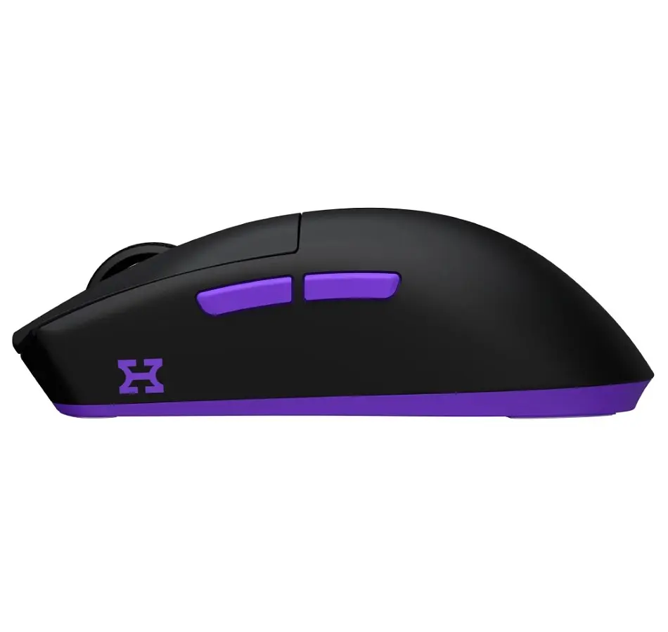 Ігрова миша HATOR HM-47 Wireless Hellyberry ESports Gaming 12000dpi 35G Black-Violet - фото 4