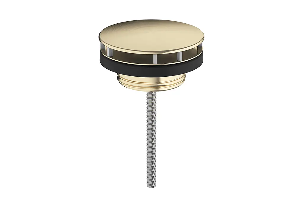 Донний клапан для умивальника Hansgrohe без переливу brushed bronze 50001140