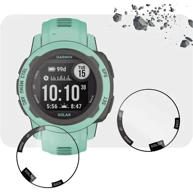 Захисна плівка DK CDK для Garmin Instinct 2X Composite Film box 2 шт. (017542) (black) - фото 3