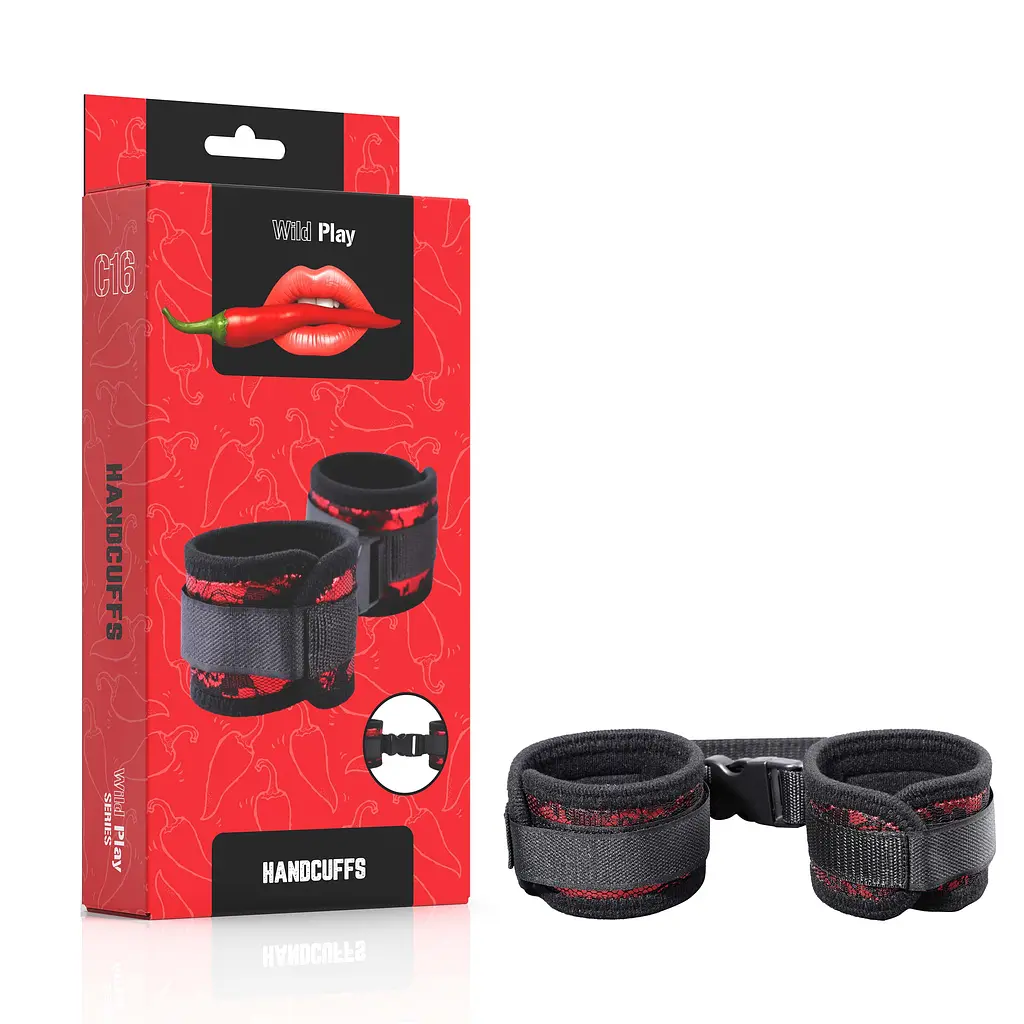 Наручники - Erospace Wild Play Handcuffs C16 - фото 12