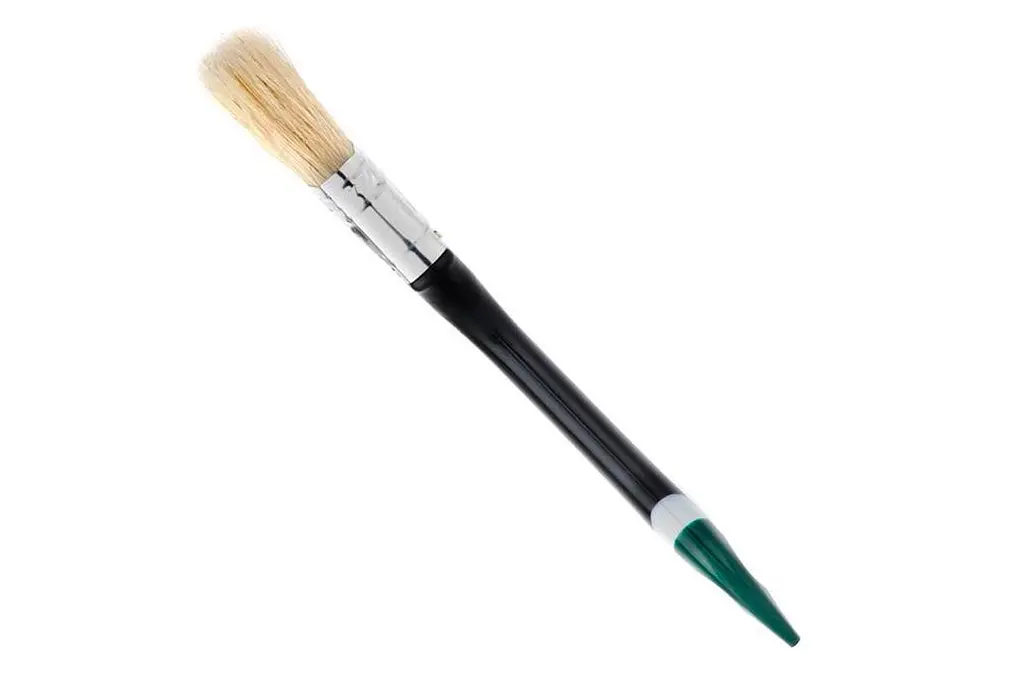 Пензель малярський плоский Intertool англійський 2.5" KT-1363 - фото 2