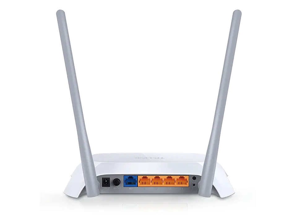 Роутер TP-Link TL-MR3420 White 3G/4G WiFi 2.4GHz до 300 Mb/s 4xLan/1xWan/1xUSB для подключения 3G/4G USB-модема - фото 3