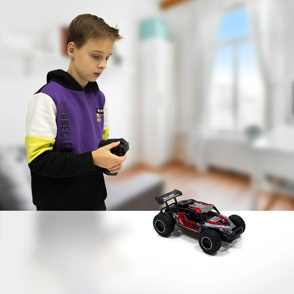 Машинка на радіокеруванні Sulong Toys Metal Crawler Nova сірий з червоним (SL-231RHGR) - фото 9