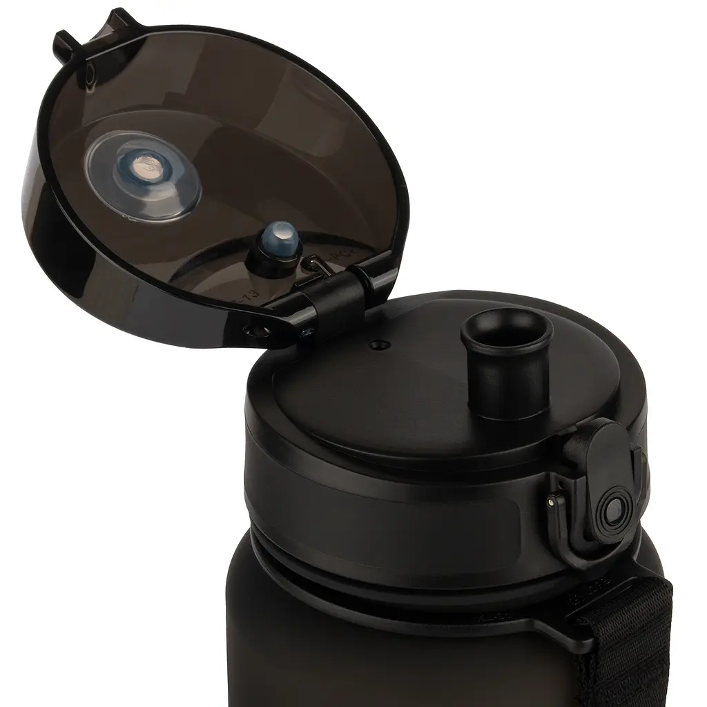 Бутылка Uzspace Colorful Frosted 3038 1000 мл, Black - фото 3