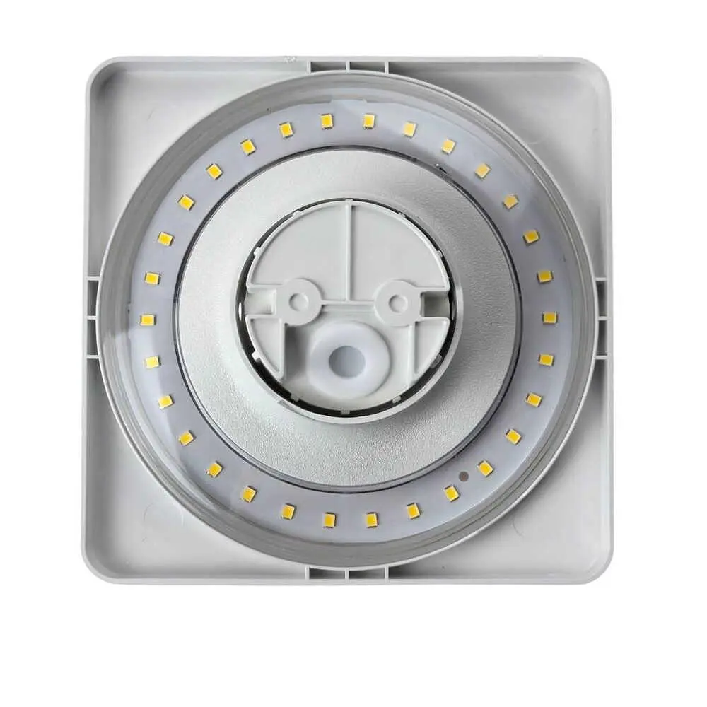 Світильник настінний Violux DALLAS 7W 4200K 600Lm IP65 білий ( 500490 ) - фото 4