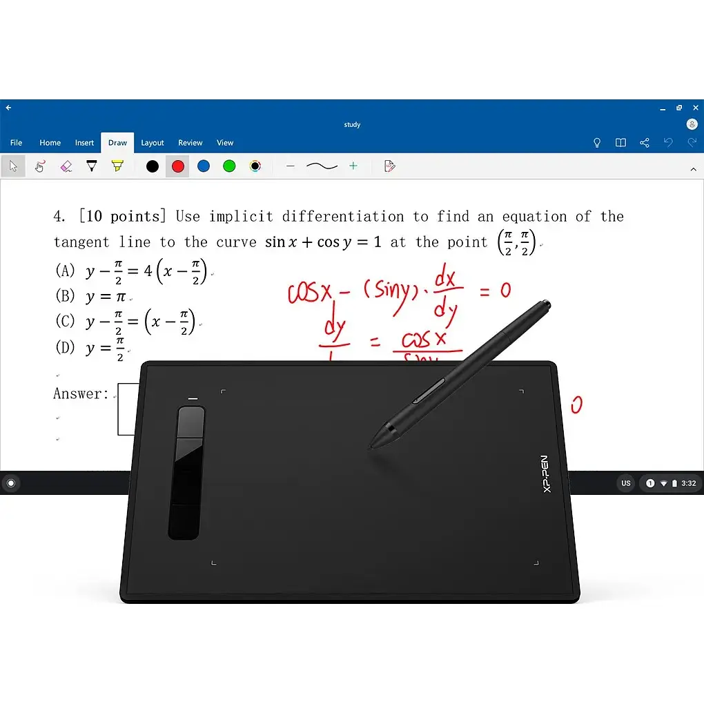 Графічний планшет XP-Pen Star G960S Black [127118] - фото 7