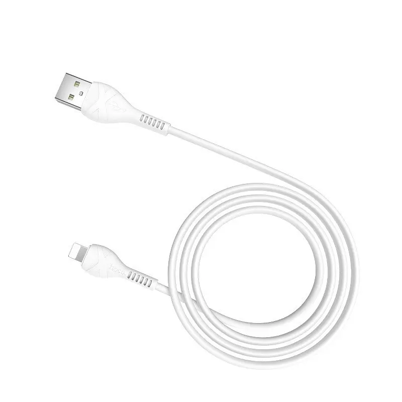 Кабель HOCO X37 USB to Micro 2.4A Apple iPhone Cool power Lightning ∙ Зарядний провід для айфона Charging data cable - фото 4