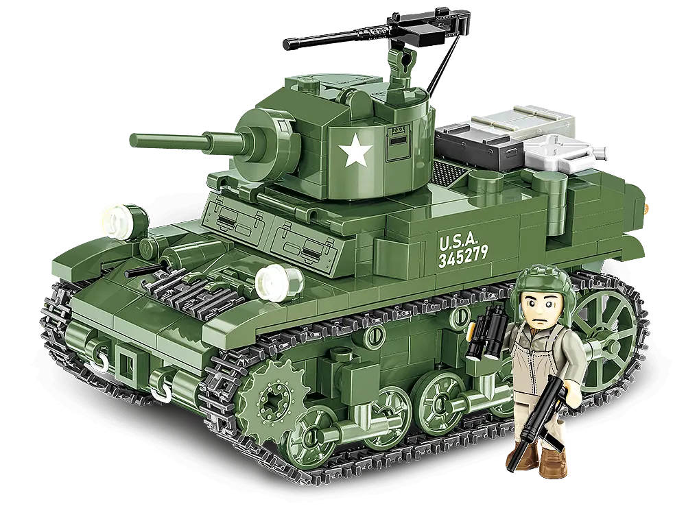 Конструктор COBI танк 1:35 M3A1 STUART 3048 - фото 2