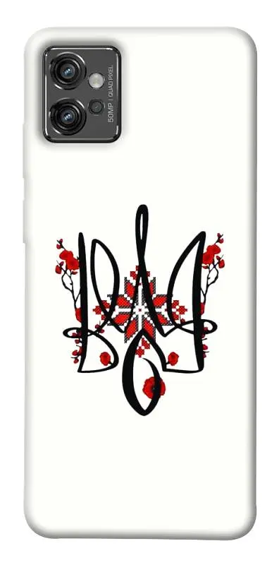 TPU чохол Demsky Flower symbol для Motorola Moto G32