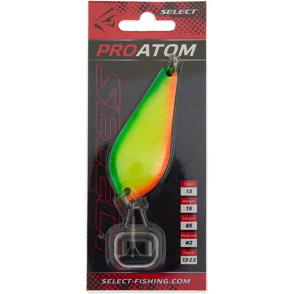 Мормышка Select ProAtom 15 g 65 mm #13 - фото 2