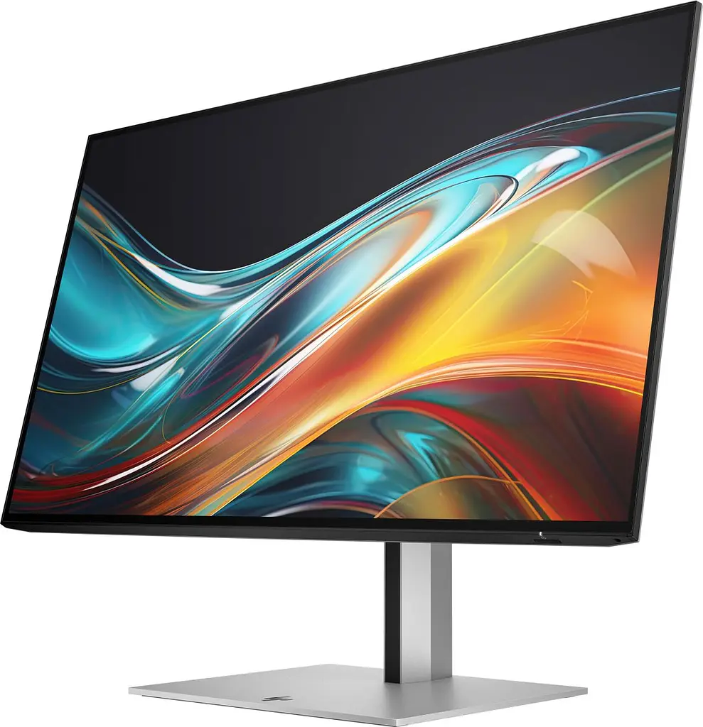 Монітор TFT 23.8" HP S7 Pro 724pf, IPS, HDMI, DP, HAS, Pivot, чорно-сріблясти (8X530AA) - фото 4