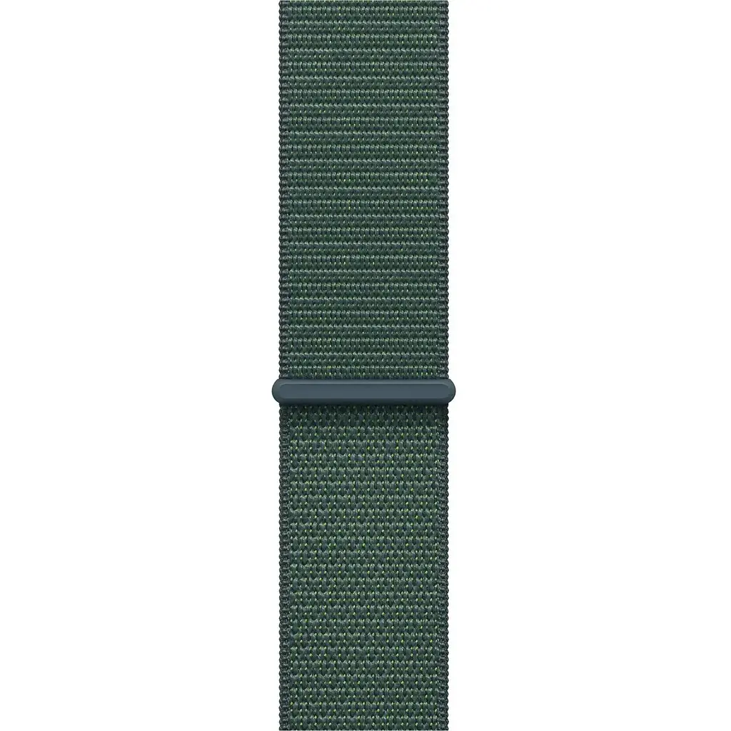 Apple Watch SE 2 2024 GPS 44mm Starlight Aluminium with Lake Green Sport Loop MXEW3 - фото 3