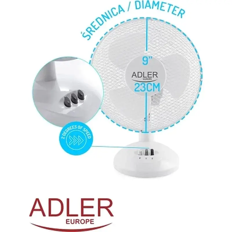 Вентилятор Adler AD7302 - фото 9