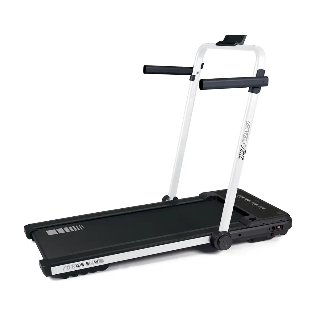 Бігова доріжка Everfit Treadmill TFK 135 Slim Pearl White (TFK-135-SLIM-W) (929877) - фото 3