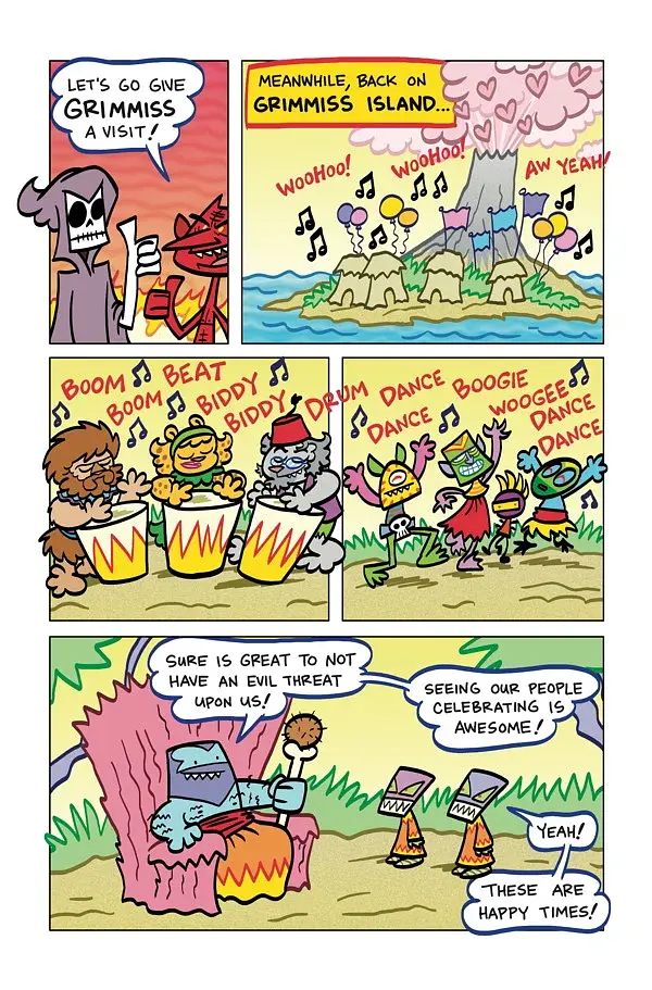 Itty Bitty Comics. Grimmiss Island #3 (2015) - фото 5