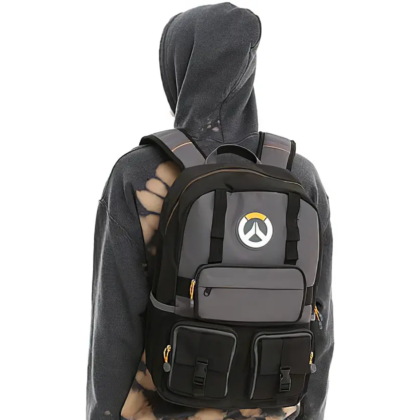 Рюкзак JINX Overwatch MVP Laptop для ноутбука черно-серый (rucksack OV 50.25) - фото 8