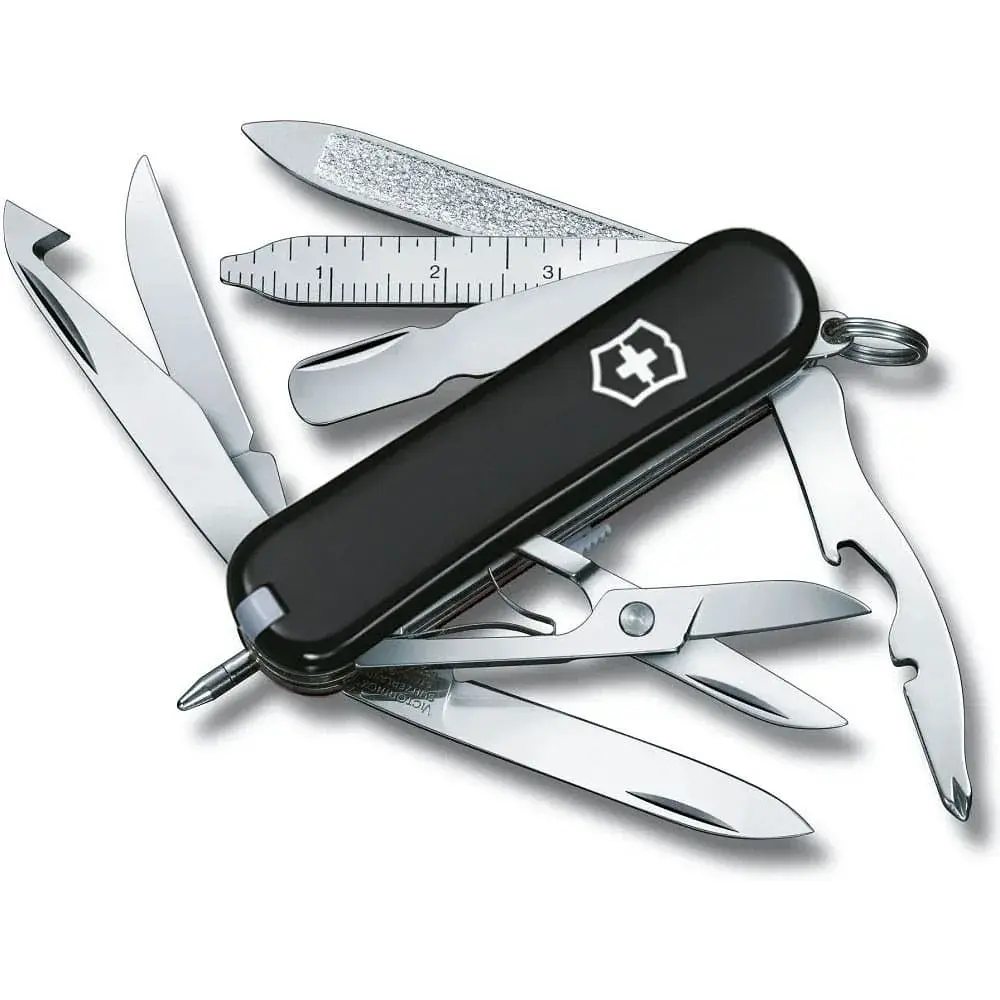 Ніж Victorinox Minichamp 58 мм Чорний (0.6385.3) - фото 4