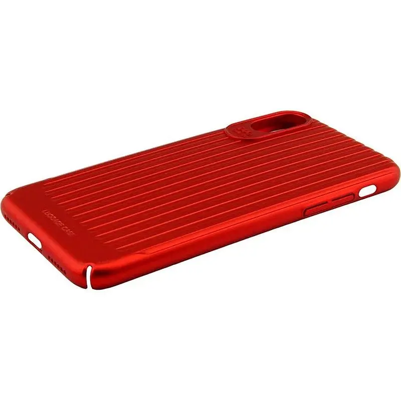 Чохол-накладка Usams Trunk Series Apple iPhone X Red - фото 6