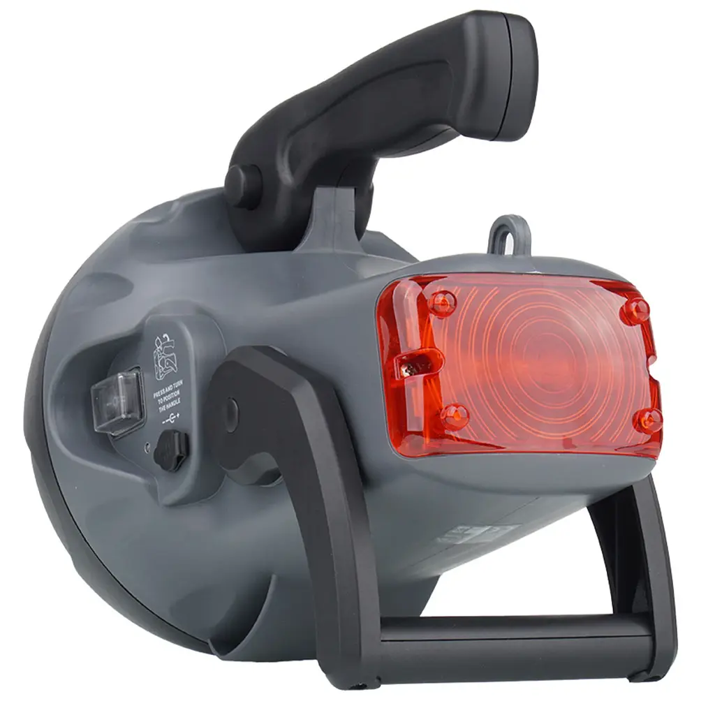 Ручний LED ліхтар Mactronic 1600 лм, білий/червоний, 226х176х165 мм - фото 5