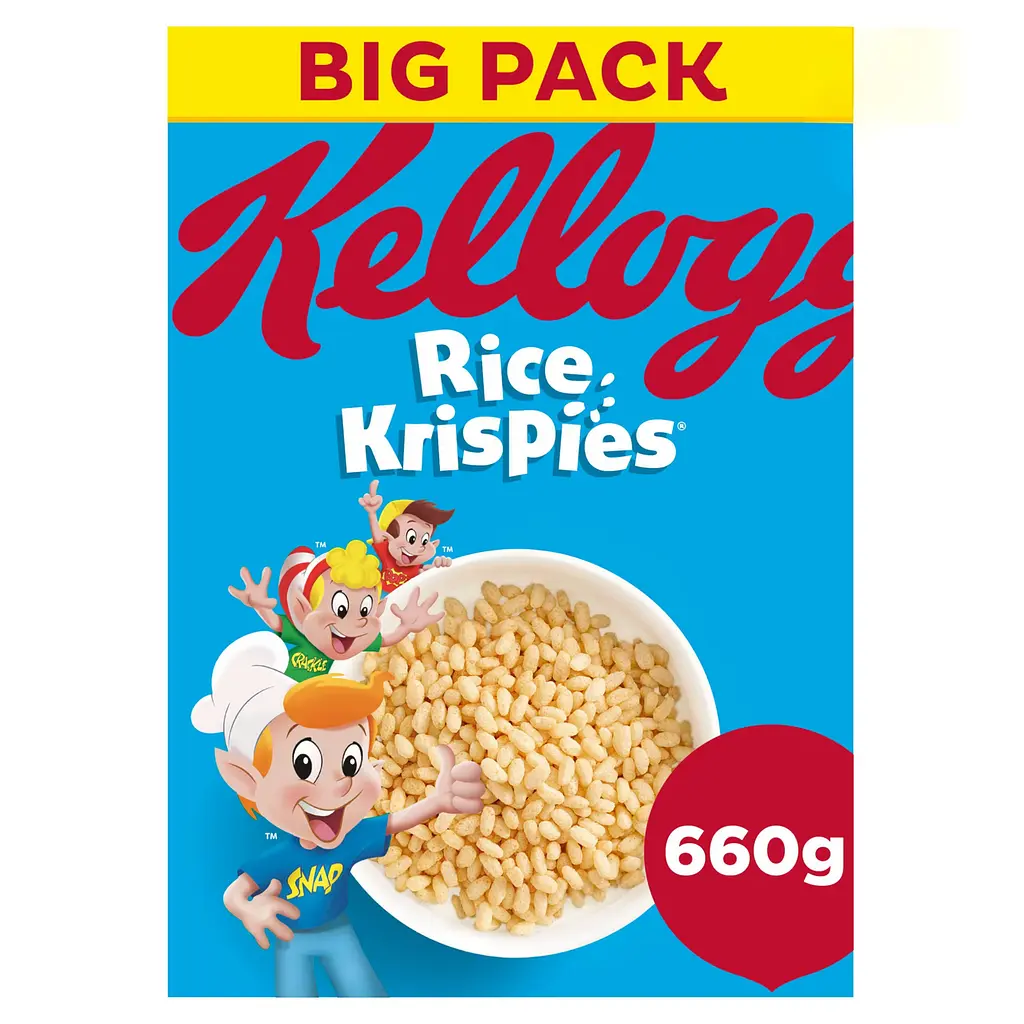 Сухий сніданок Kellogg's Rice Krispies Breakfast Cereal рисові пластівці 660 г