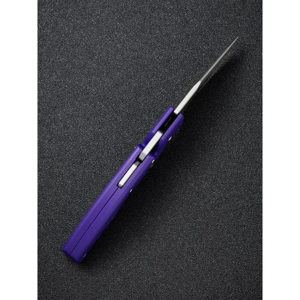 Ніж фіксований кишеньковий Civivi Typhoeus , (5.8 см) 14C28N / G10 фіолетовий з чохлом - фото 15