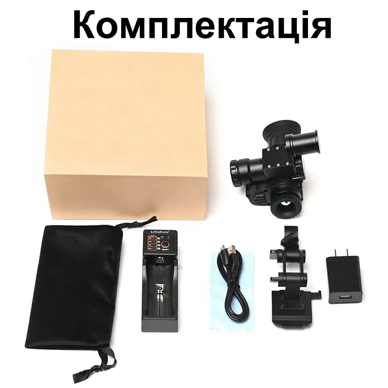 Тепловізор (тепловізійний монокуляр) для кріплення на шолом Binock BTI10, матриця 384x288 пікселів (101003) - фото 8