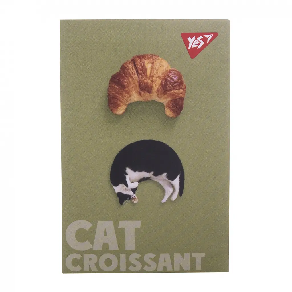 Блокнот Yes Catstyle А7 48 аркушів клітинка 1 шт. в асортименті (152099) - фото 6