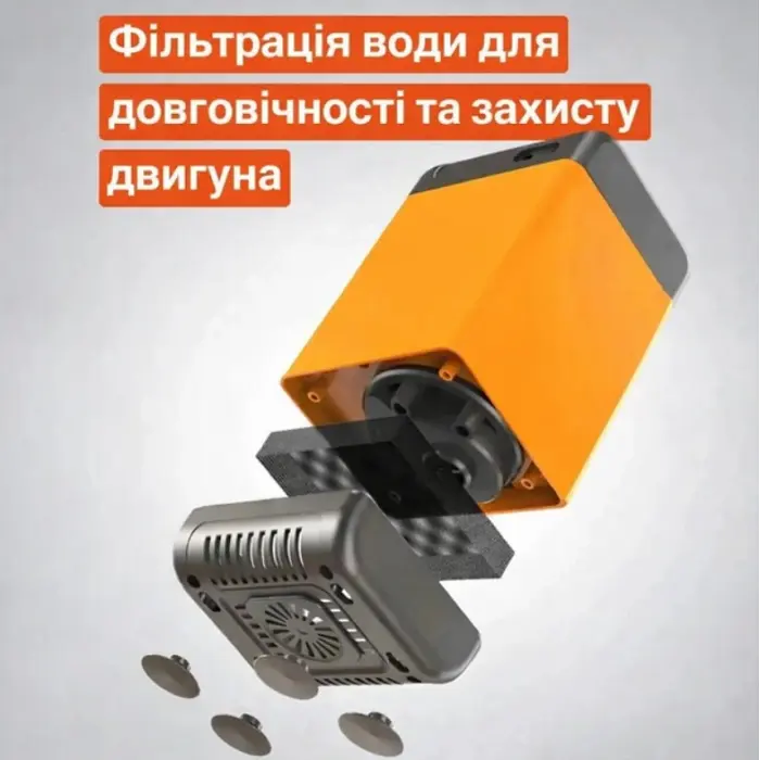 Портативний душ з акумулятором 4000 мА·год, SHOWER-7200T, мобільний душ для кемпінгу - фото 5