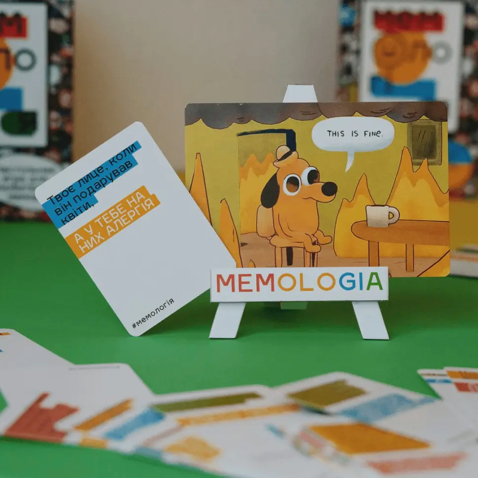 Гра настільна Мемологія MemoGames 0001MG з мольбертом підставкою - фото 3