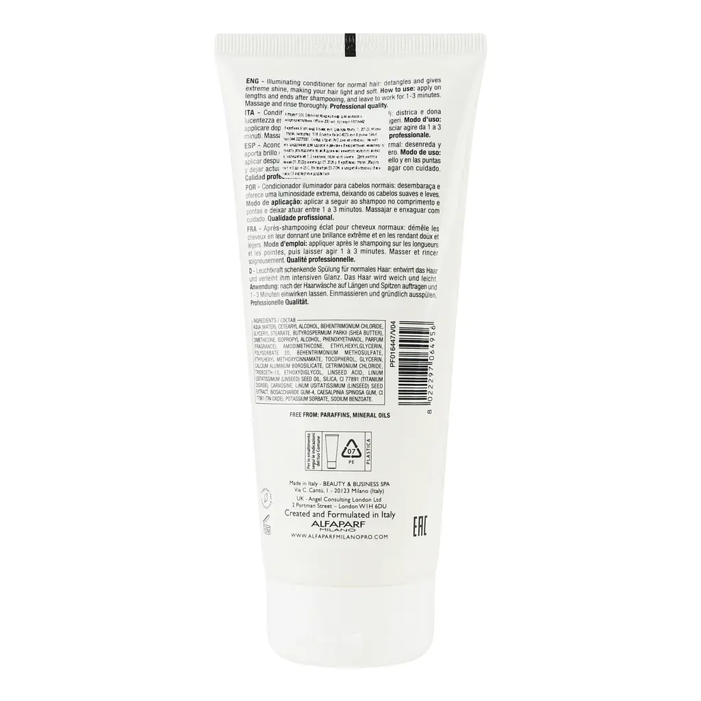 Кондиціонер для волосся Alfaparf Milano Semi Di Lino Diamond Illuminating Conditioner 200 мл - фото 3