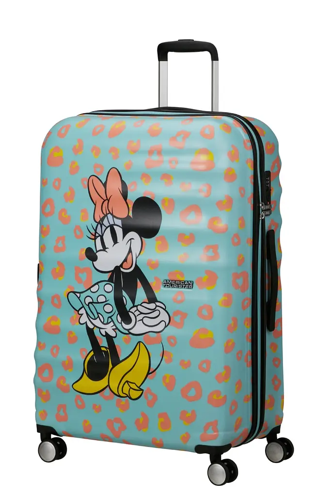 Валіза 77 См American Tourister WAVEBREAKER DISNEY MINNIE PASTEL DOTS 77x52х29 31C*04021 - фото 7