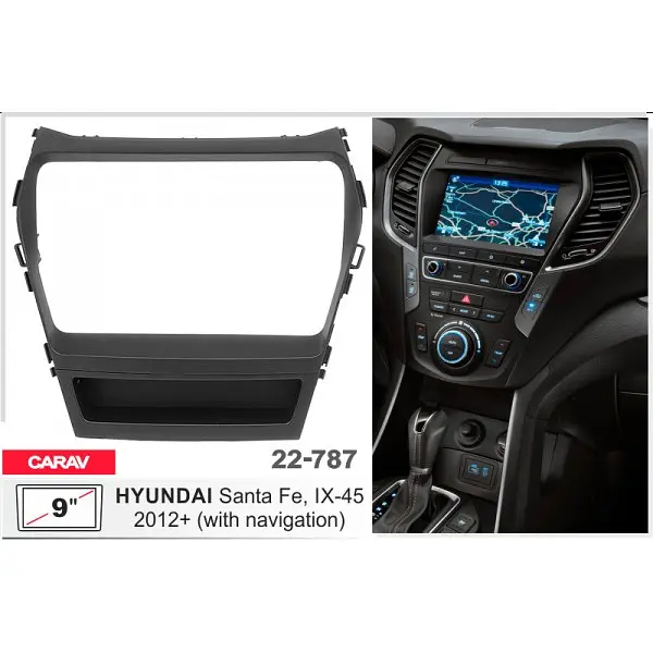 Переходная рамка Hyundai Santa Fe Carav 22-787 - фото 7