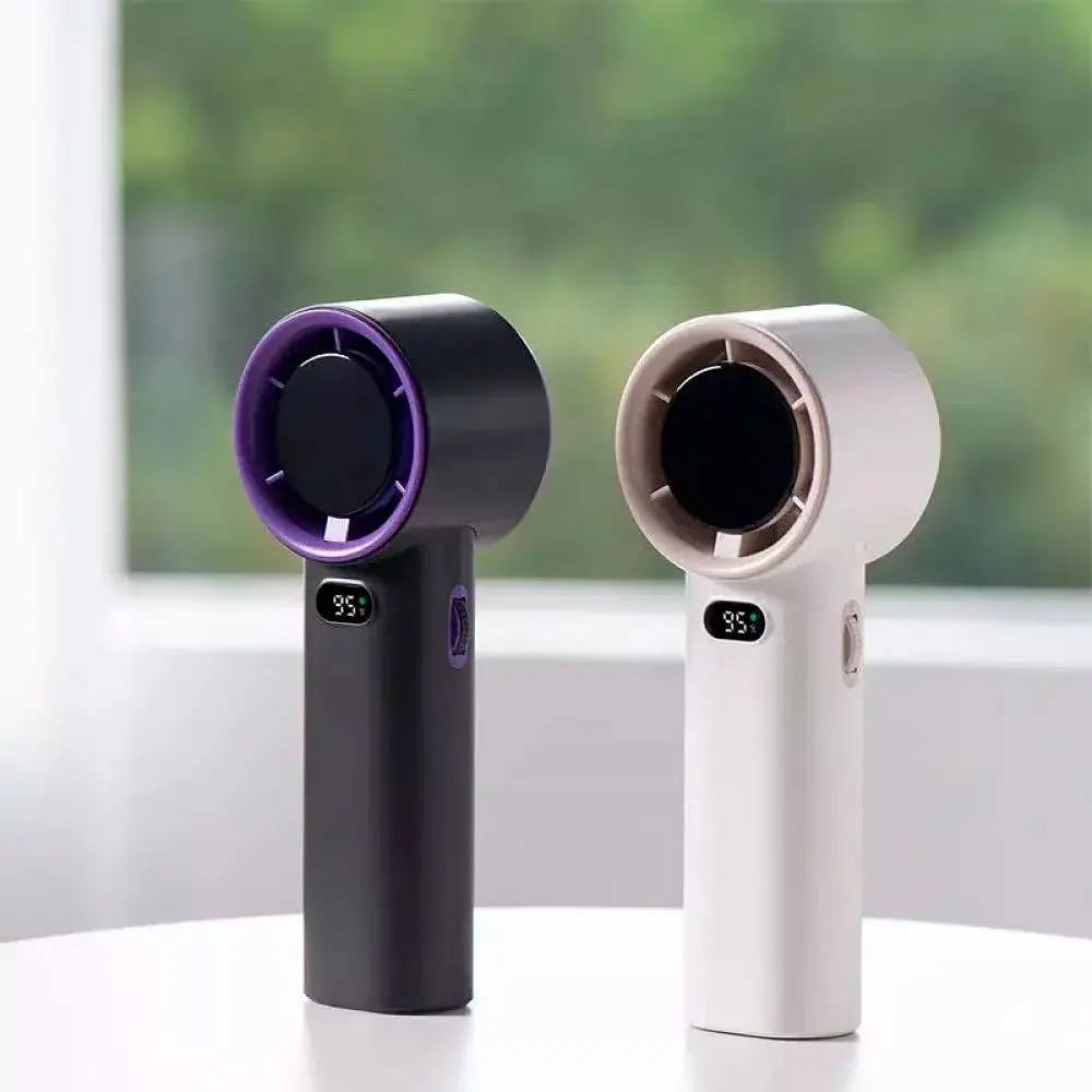 Портативний вентилятор DK WT-K38 Silver [136037] - фото 2