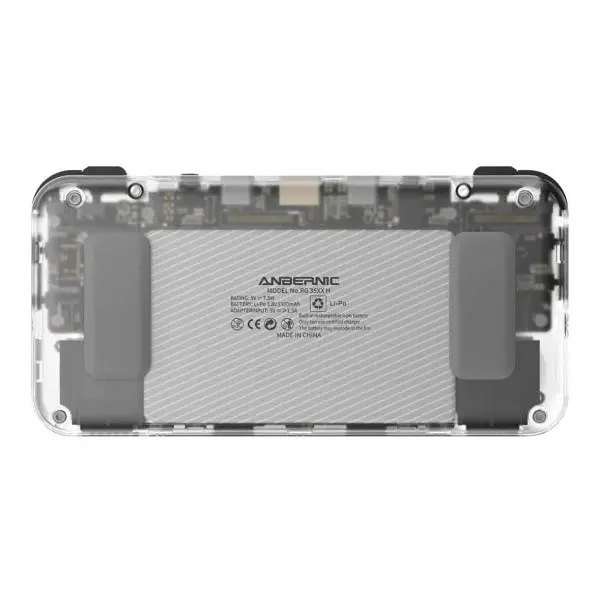 Игровая консоль Anbernic RG35XX H + 10000 Игр 64 ГБ White Transparent - фото 3
