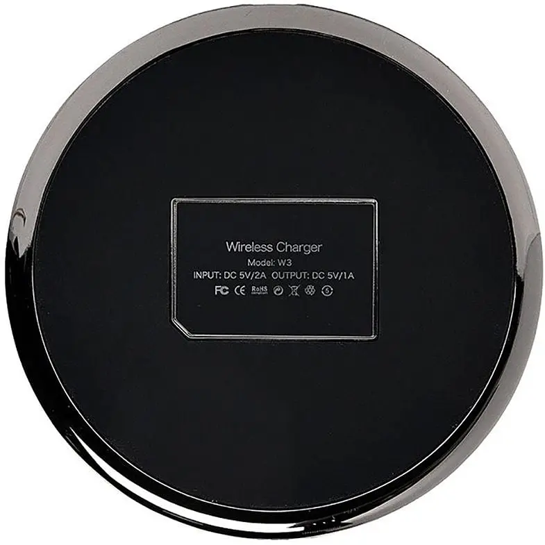 Бездротовий зарядний пристрій AWEI W3 Wireless Charger Black - фото 5