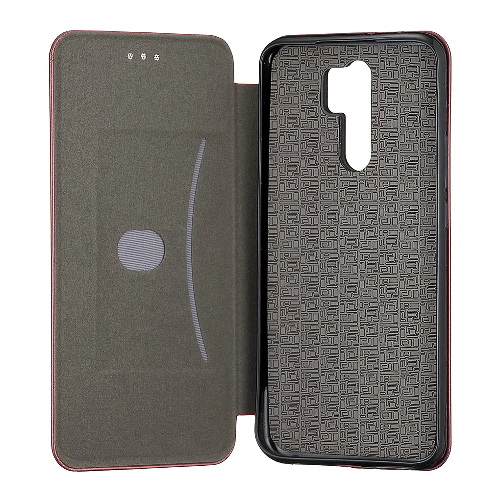 Чохол-книжка Standart Xiaomi Redmi 9/Poco M2 Wine Red - фото 2