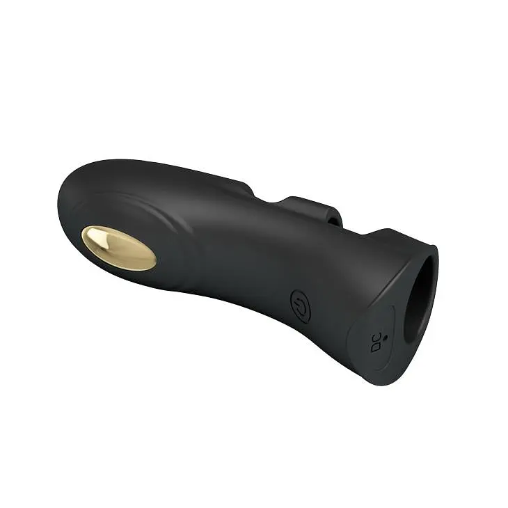 Насадка для фингеринга Pretty Love Pegasus 10.5 см черный - фото 5