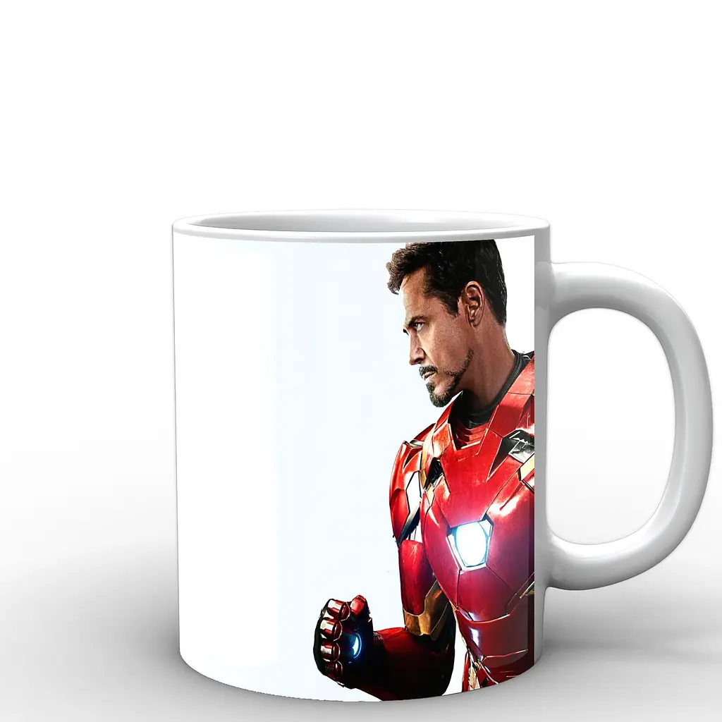 Кружка GeekLand Iron Man Железный Человек тони старк IM.02.050 330 мл белая - фото 3