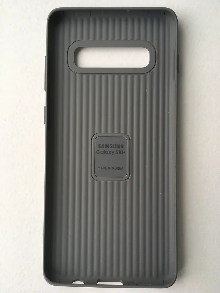 Чохол протиударний із підставкою Protective Rugged Standing Cover EF-RG973CSEGRU для Samsung Galaxy S10 Silver - фото 4