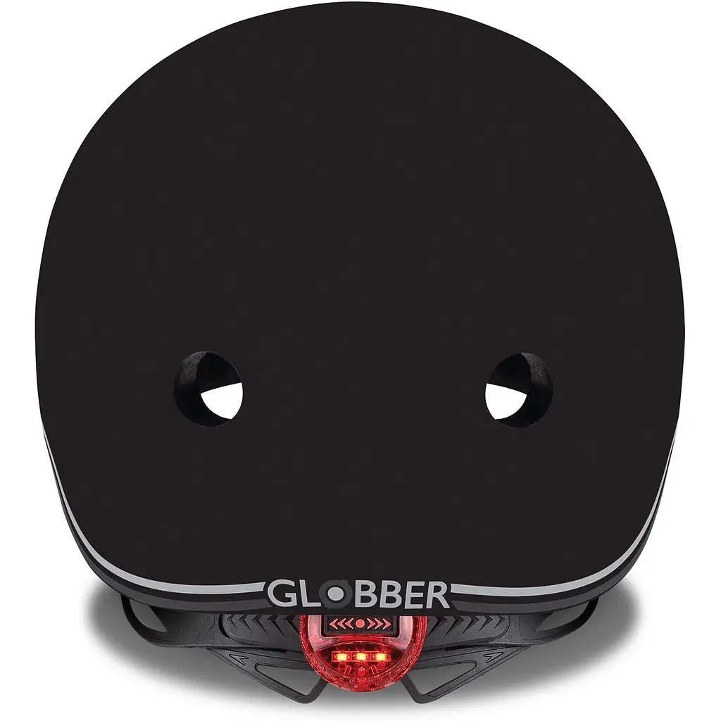 Шлем защитный детский Globber Go Up Lights с фонариком 45-51 см черный (506-120) - фото 3